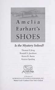 Cover of: Amelia Earhart's shoes : is the mystery solved?