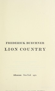 Lion country by Frederick Buechner
