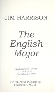 Cover of: The English major