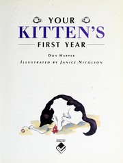 Cover of: Your kitten's first year