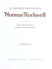 Cover of: 102 Favorite Paintings by Norman Rockwell