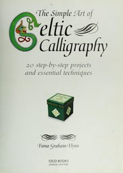 The simple art of Celtic calligraphy by Fiona Graham-Flynn