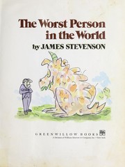 Cover of: The worst person in the world