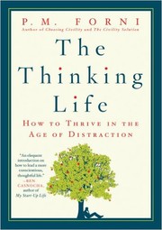 Cover of: The thinking life by Pier Massimo Forni