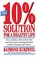 Cover of: The  10% solution for a healthy life