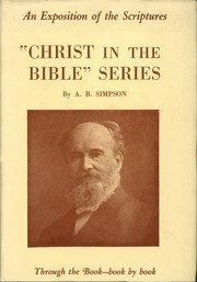 Cover of: Christ in the Bible Vol. III Joshua
