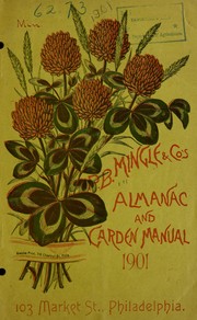 Cover of: P.B. Mingle & Co.'s almanac and garden manual 1901