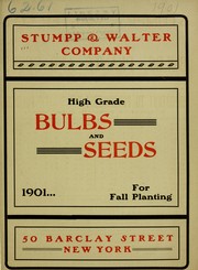 Cover of: High grade bulbs and seeds for fall planting
