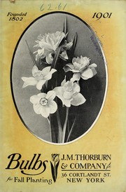 Bulbs for fall planting by J.M. Thorburn & Co