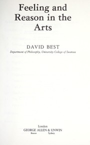 Cover of: Feeling and reason in the arts