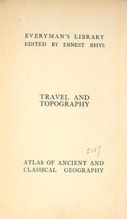 Cover of: Atlas of ancient & classical geography