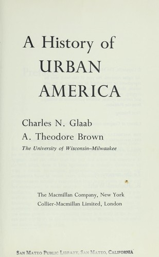 A history of urban America