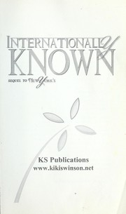 Cover of: Internationally known