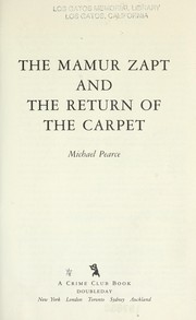 The Mamur Zapt and the return of the carpet by Michael Pearce