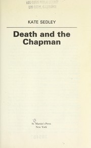 Cover of: Death and the Chapman