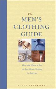 Cover of: The men's clothing guide