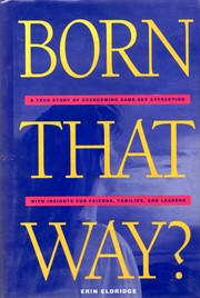 Born that way? by Erin Eldridge