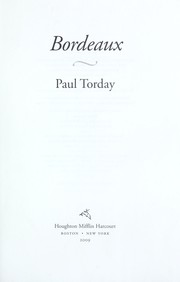 Cover of: Bordeaux by Paul Torday