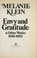 Cover of: Envy and Gratitude and Other Works
