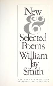 Cover of: New & selected poems.