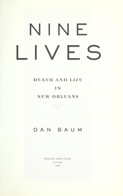 Cover of: Nine Lives: death and life in New Orleans