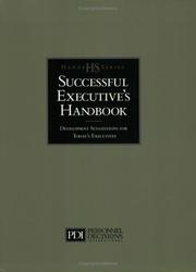 The successful executive's handbook by Susan H. Gebelein