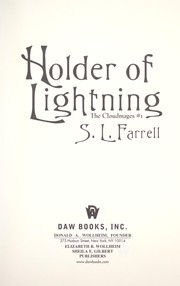 Cover of: Holder of lightning