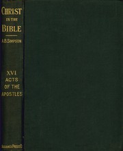 Cover of: Christ in the Bible Vol. XVI - Acts
