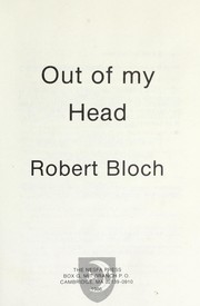 Cover of: Out of my head