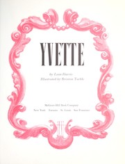 Cover of: Yvette