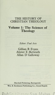 Cover of: The science of theology