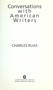 Cover of: Conversations with American writers
