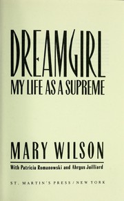 Cover of: Dreamgirl by Mary Wilson