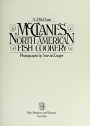 Cover of: McClane's North American fish cookery