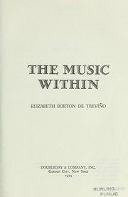 Cover of: The music within