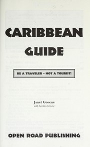 Cover of: Caribbean guide