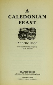 Cover of: A Caledonian Feast