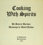 Cover of: Cooking with spirits