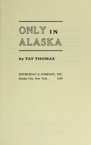 Cover of: Only in Alaska