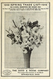 Cover of: 1915 spring trade list: for florists, nurserymen and dealers only