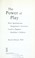 Cover of: The power of play