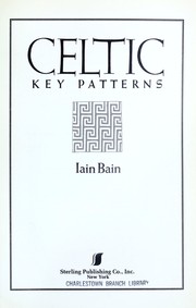 Cover of: Celtic key patterns