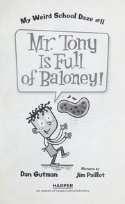 Cover of: Mr. Tony is full of baloney!