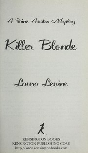 Cover of: Killer blonde: a Jaine Austen mystery