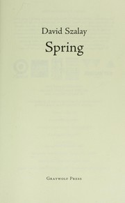 Cover of: Spring