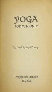 Cover of: Yoga for men only