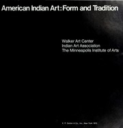 Cover of: American Indian art: form and tradition.