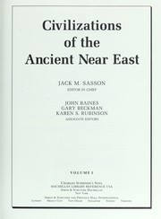 Cover of: Civilizations of the ancient Near East