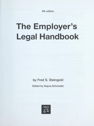 The employer’s legal handbook