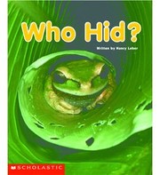 Cover of: Who Hid? by 
